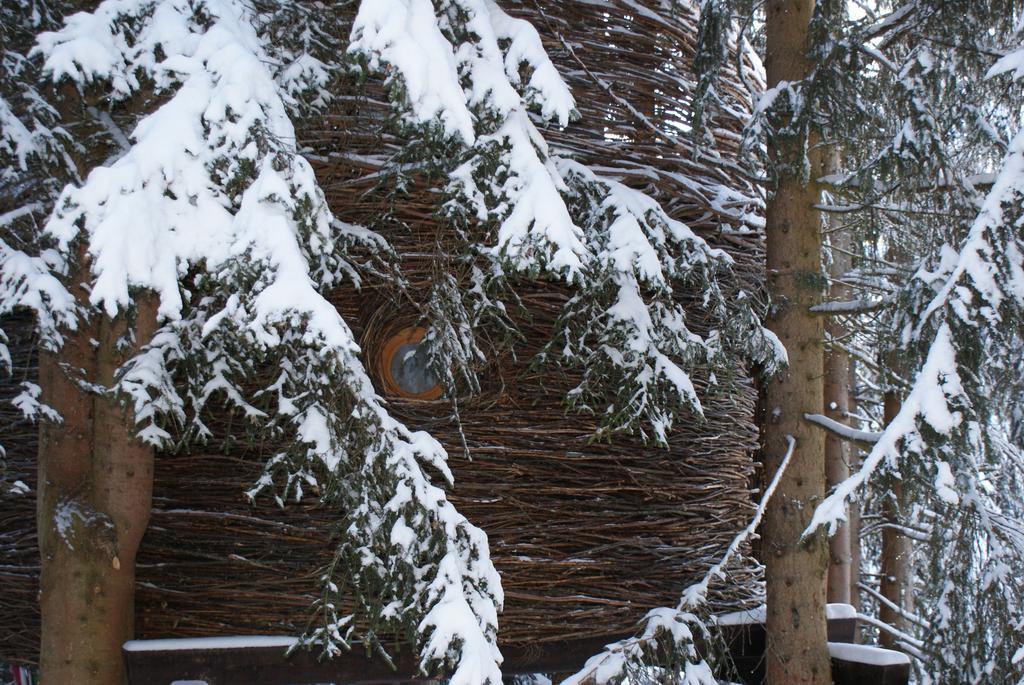 Cabane Entre Terre Et Ciel Saint-Nicolas-la-Chapelle  Екстер'єр фото