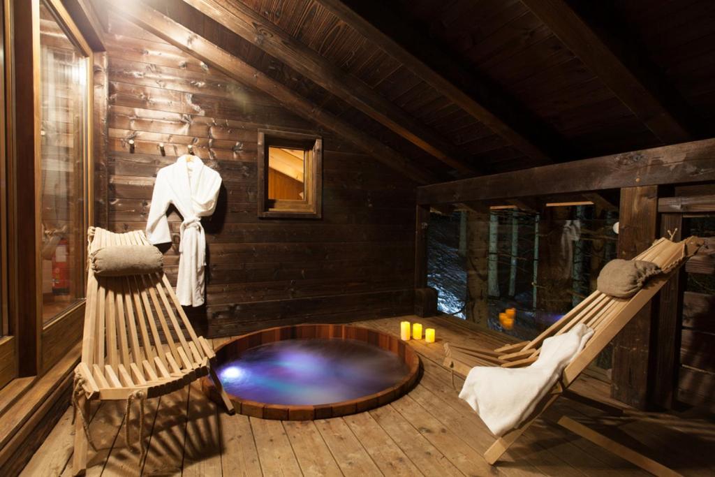 Cabane Entre Terre Et Ciel Saint-Nicolas-la-Chapelle  Екстер'єр фото