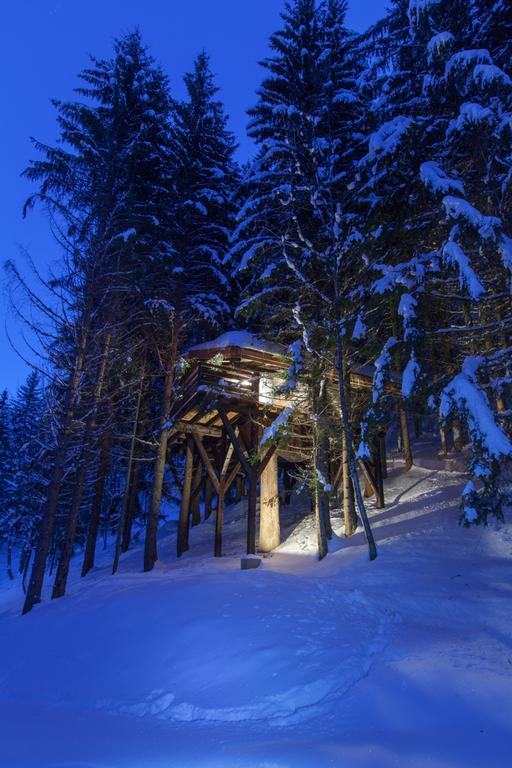 Cabane Entre Terre Et Ciel Saint-Nicolas-la-Chapelle  Екстер'єр фото